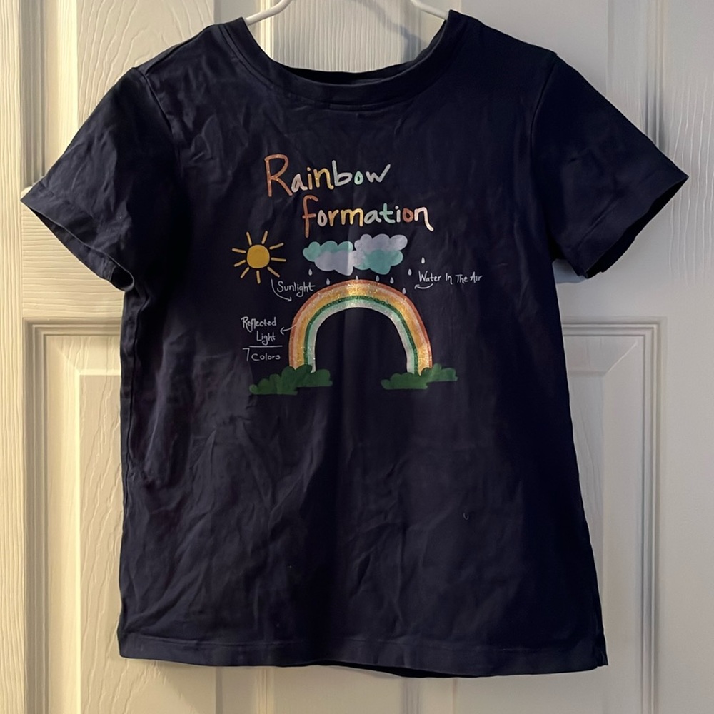 Navy Rainbow t-shirt